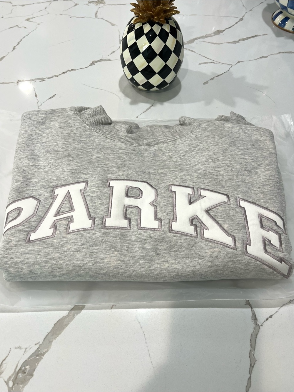 NWT PARKE VARSITY MOCKNECK